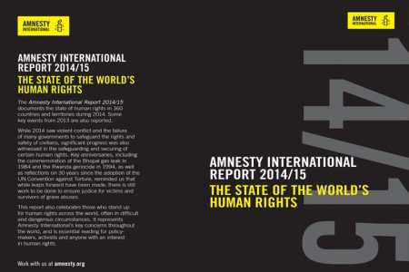 Ετήσια Έκθεση 2014: Η παγκόσμια απόκριση στα εγκλήματα από κράτη και ένοπλες ομάδες είναι «επαίσχυντη και αναποτελεσματική»