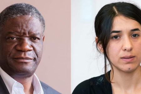 Βραβείο Νόμπελ Ειρήνης: Αναγνώριση του θαρραλέου έργου των Denis Mukwege και Nadia Murad